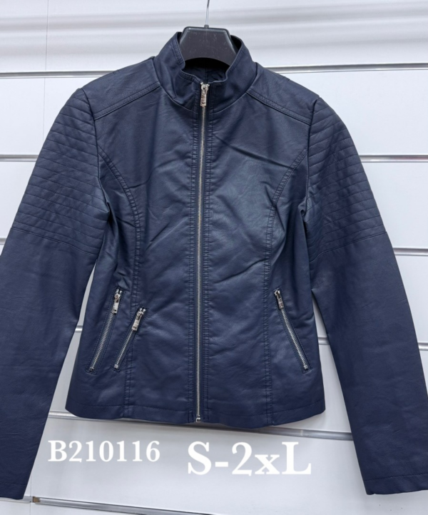 Kurtki damskie skórzana Roz S-2XL, 1 Kolor Paczka 6 szt